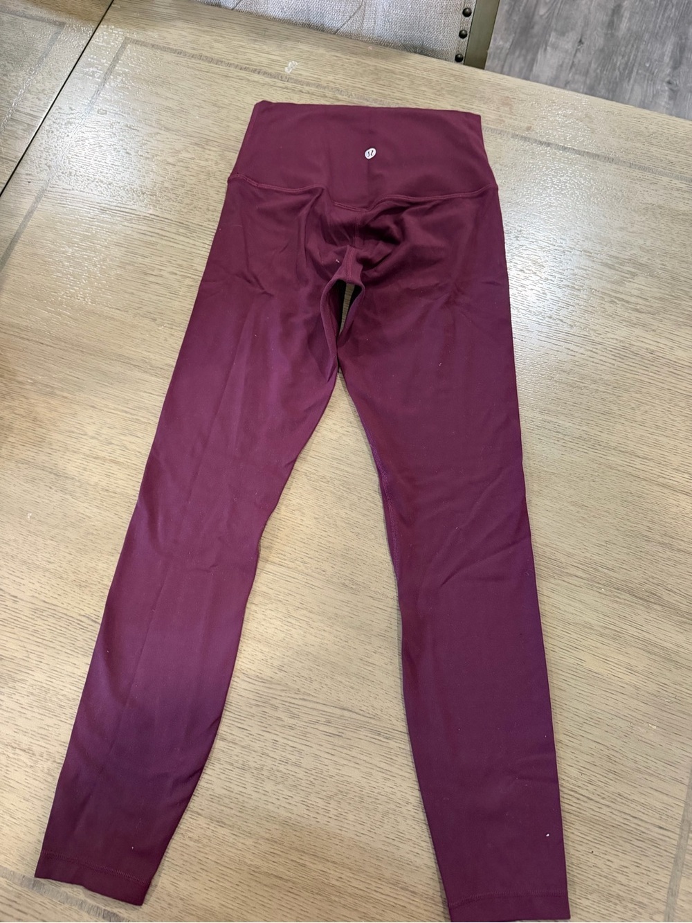 lululemon athletica Kids Burgundy Leggings